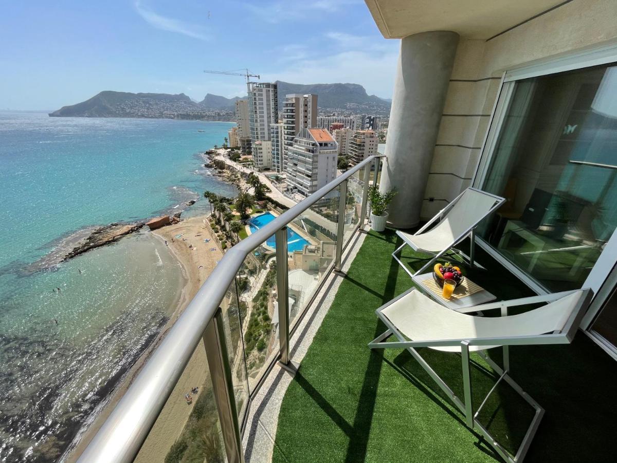 Clp- Primera Linea Vistas Piscina Y Parking Кальпе Экстерьер фото