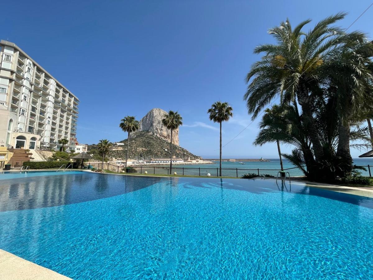 Clp- Primera Linea Vistas Piscina Y Parking Кальпе Экстерьер фото